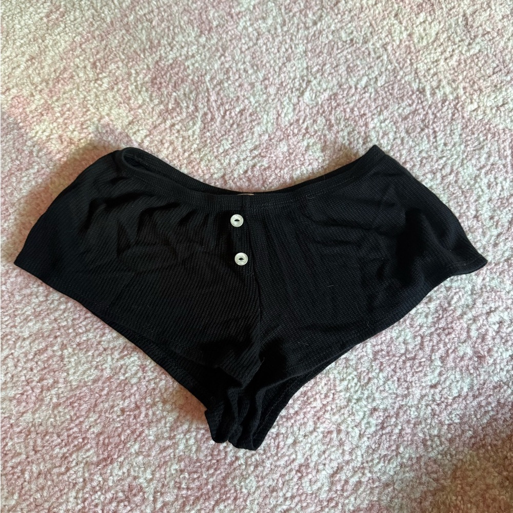Black Women's Sleep Shorts
